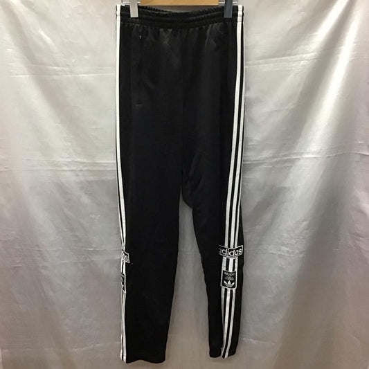 アディダス adidas ボトムス ボトムス HN6098 クラシックス アディブレイク トラックパンツ ジャージ L ロゴ、文字 黒 / ブラック / X 白 / ホワイト /  メンズ USED 古着 中古 10121211