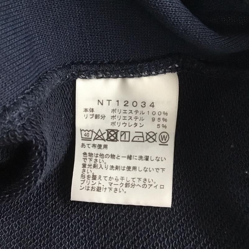 ザノースフェイス THE NORTH FACE パーカー 長袖 nt12034 バックスクエアロゴフーディ 長袖スウェットパーカー XXL ロゴ、文字 紺 / ネイビー / メンズ USED 古着 中古 10138709