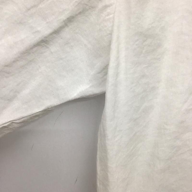 ザラ ZARA シャツ、ブラウス 長袖 3067 022 712 オーバーサイズ S 無地 白 / ホワイト / レディース USED 古着 中古 10139237