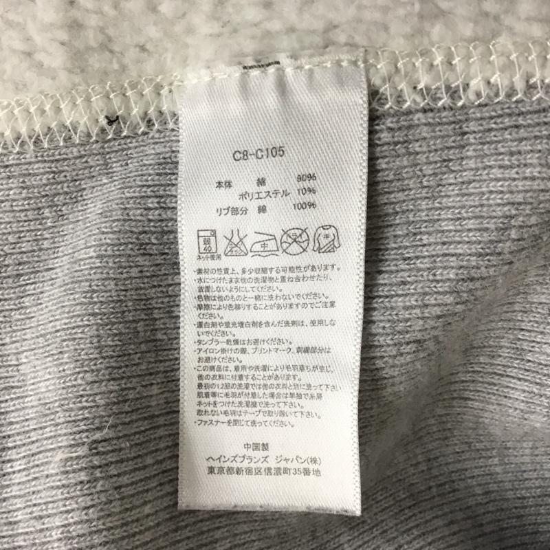 チャンピオン Champion パーカー 長袖 長袖パーカー フード付きパーカー プリントスウェット トレーナー M プリント 灰 / グレー / メンズ USED 古着 中古 10114415