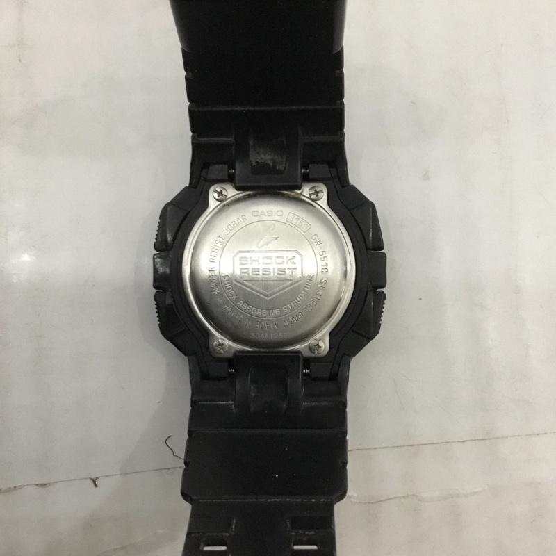 ジーショック G-SHOCK 腕時計 デジタル GW-5510 電波時計 ソーラー 箱有 ロゴ、文字 黒 / ブラック / メンズ USED 古着 中古 10123641