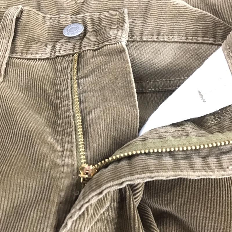 リーバイストラウスアンドコー Levi Strauss & co. パンツ ワークパンツ、ペインターパンツ コーデュロイパンツ スリムパンツ カジュアルパンツ 30インチ 無地 茶 / ブラウン / メンズ USED 古着 中古 10132095