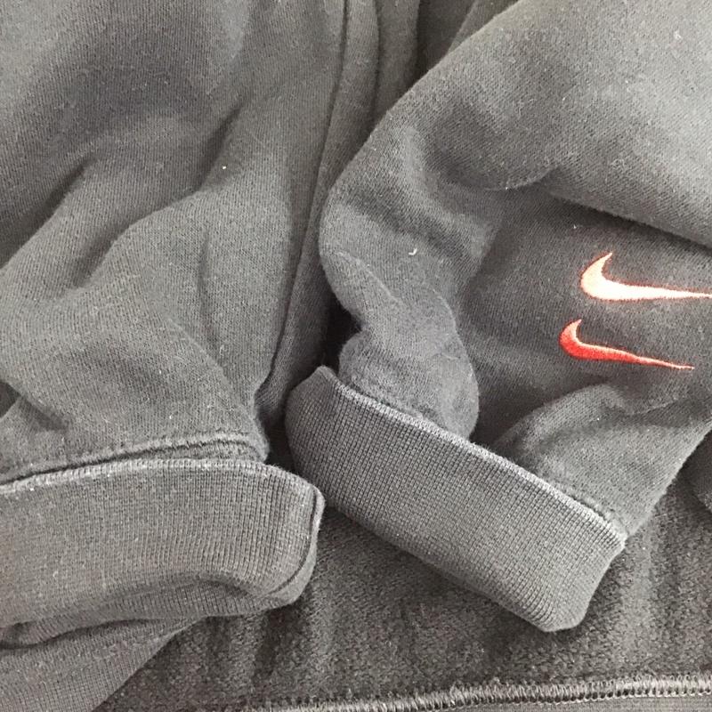 ナイキ NIKE トレーナー 長袖 長袖スウェット 長袖トレーナー リブカットソー スポーツウェア プリントトレーナー L ロゴ、文字 黒 / ブラック / メンズ USED 古着 中古 10110945