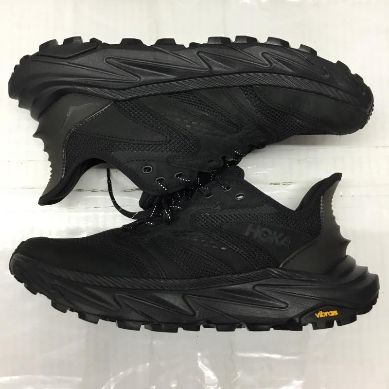 ホカオネオネ HOKA ONEONE スニーカー スニーカー 1155192 M ANACAPA 2 FREEDOM 26.5cm トレッキングシューズ 26.5cm ロゴ、文字 黒 / ブラック / メンズ USED 古着 中古 10121490
