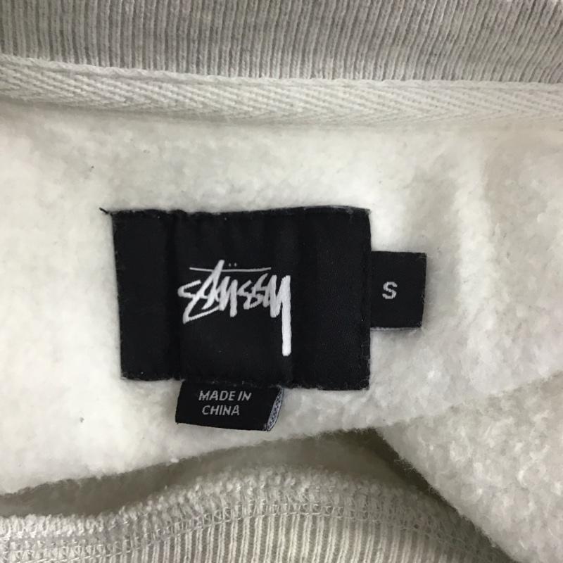 ステューシー STUSSY トレーナー 半袖 裏起毛 スウェット ラグランスリーブ S ロゴ、文字 マルチカラー / マルチカラー / メンズ USED 古着 中古 10111178