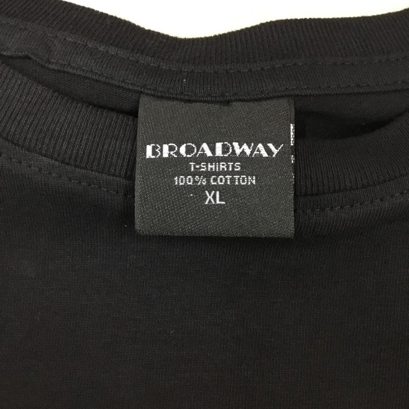 古着 USED Tシャツ 半袖 半袖カットソー プリントTシャツ クルーネックカットソー バンドTシャツ XL プリント 黒 / ブラック / メンズ USED 古着 中古 10108335