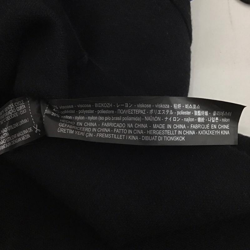 ザラ ZARA ニット、セーター 長袖 S 無地 黒 / ブラック / レディース USED 古着 中古 10129332