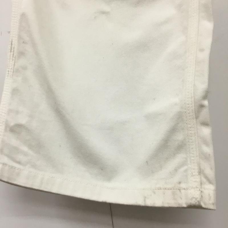 カーハート Carhartt パンツ ワークパンツ、ペインターパンツ ワークパンツ ワイドパンツ カジュアルパンツ 32インチ ロゴ、文字 白 / ホワイト / メンズ USED 古着 中古 10120834