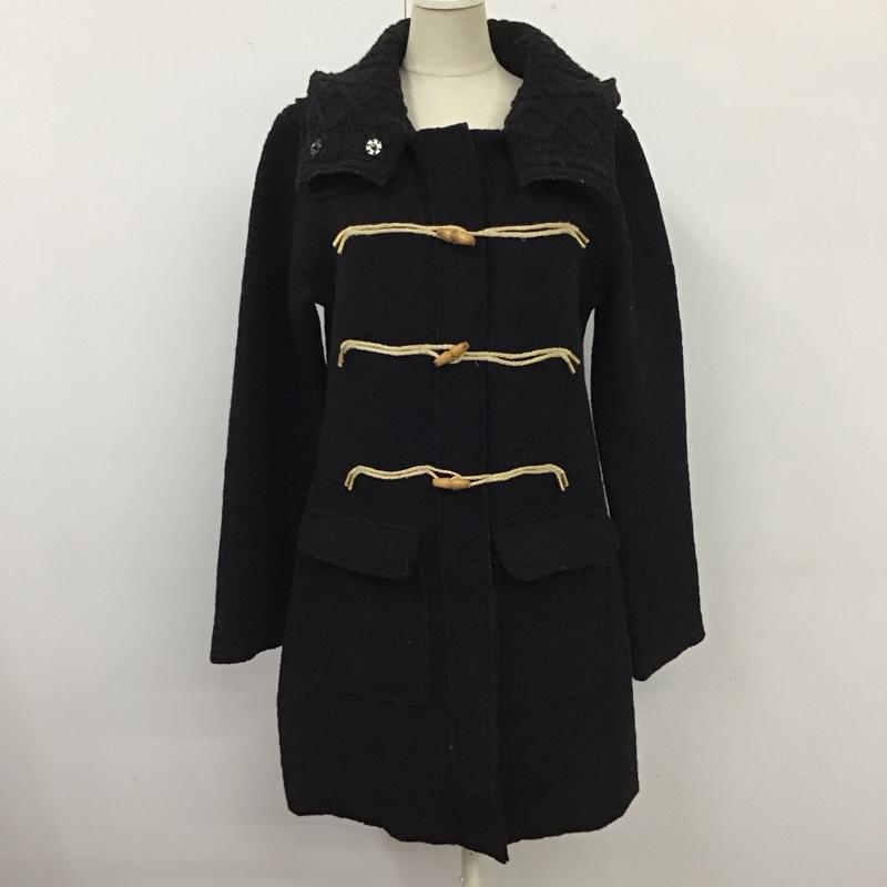 ディーゼル DIESEL コート コート一般 XS 無地 黒 / ブラック / レディース USED 古着 中古 10118586