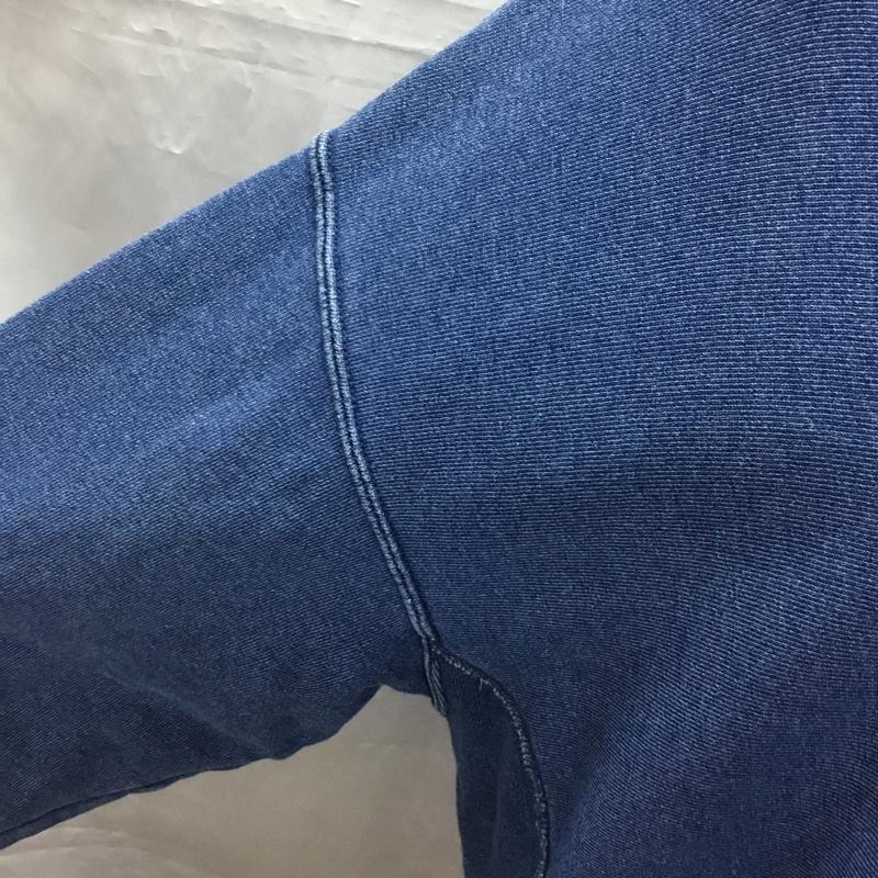 チャンピオン Champion トレーナー 長袖 CW-L004 スウェット L ワンポイント 紺 / ネイビー / レディース USED 古着 中古 10112901