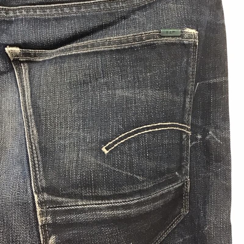 ジースターロゥ G-STAR RAW パンツ デニム、ジーンズ デニムパンツ スリムパンツ ジーンズ 29インチ 無地 インディゴ / インディゴ /  メンズ USED 古着 中古 10123986