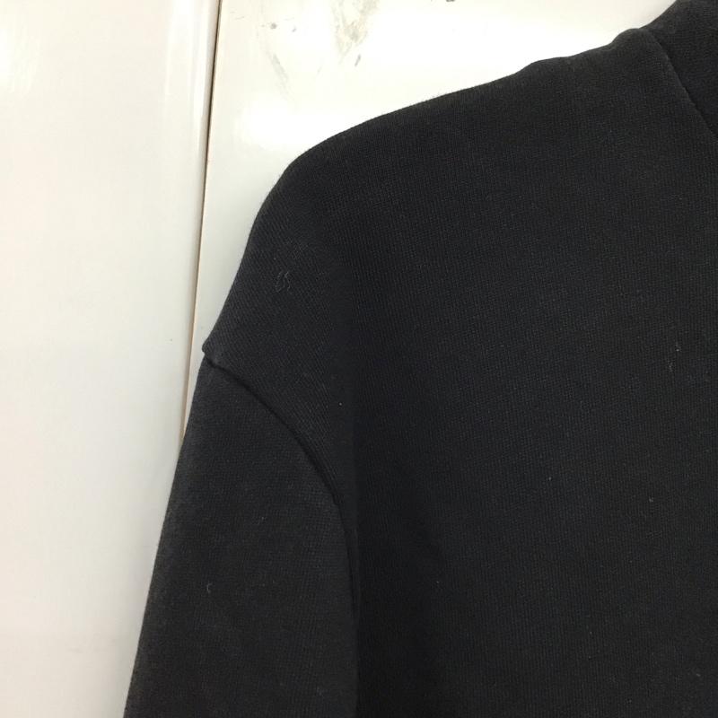 フレッドペリー FRED PERRY トレーナー 長袖 長袖トレーナー スウェット スタンドネック プルオーバー L ロゴ、文字 黒 / ブラック / メンズ USED 古着 中古 10129883