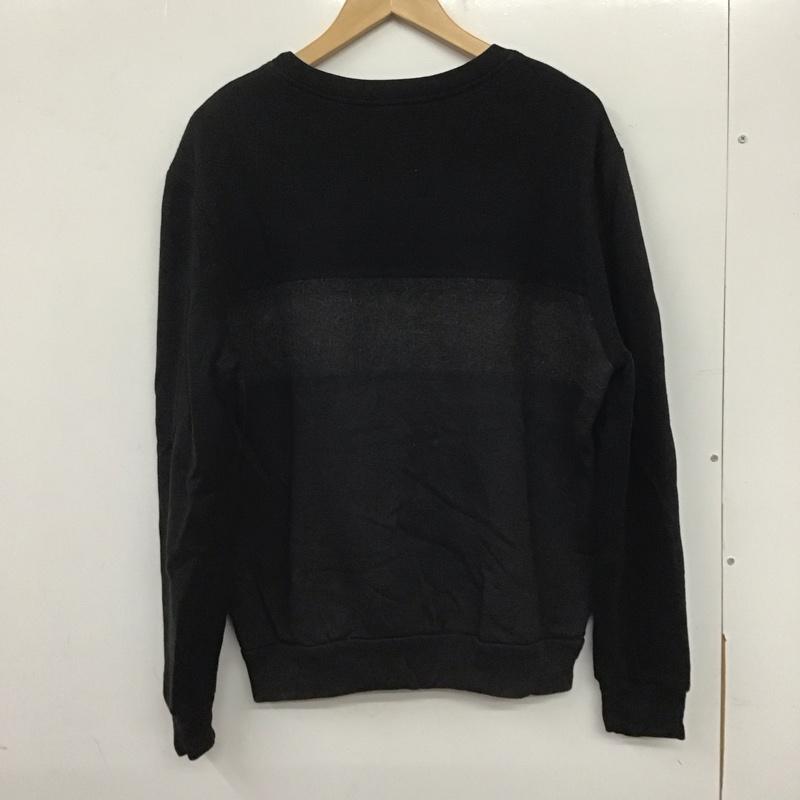ラコステ LACOSTE トレーナー 長袖 長袖 4 無地 黒 / ブラック / メンズ USED 古着 中古 10139515