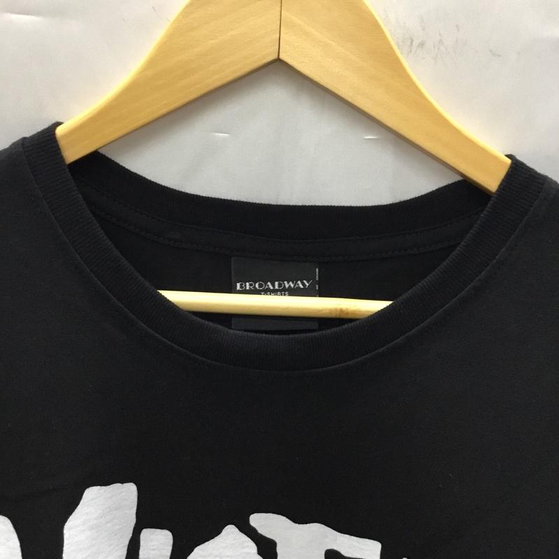 古着 USED Tシャツ 半袖 半袖カットソー プリントTシャツ クルーネックカットソー バンドTシャツ L プリント 黒 / ブラック / メンズ USED 古着 中古 10108357