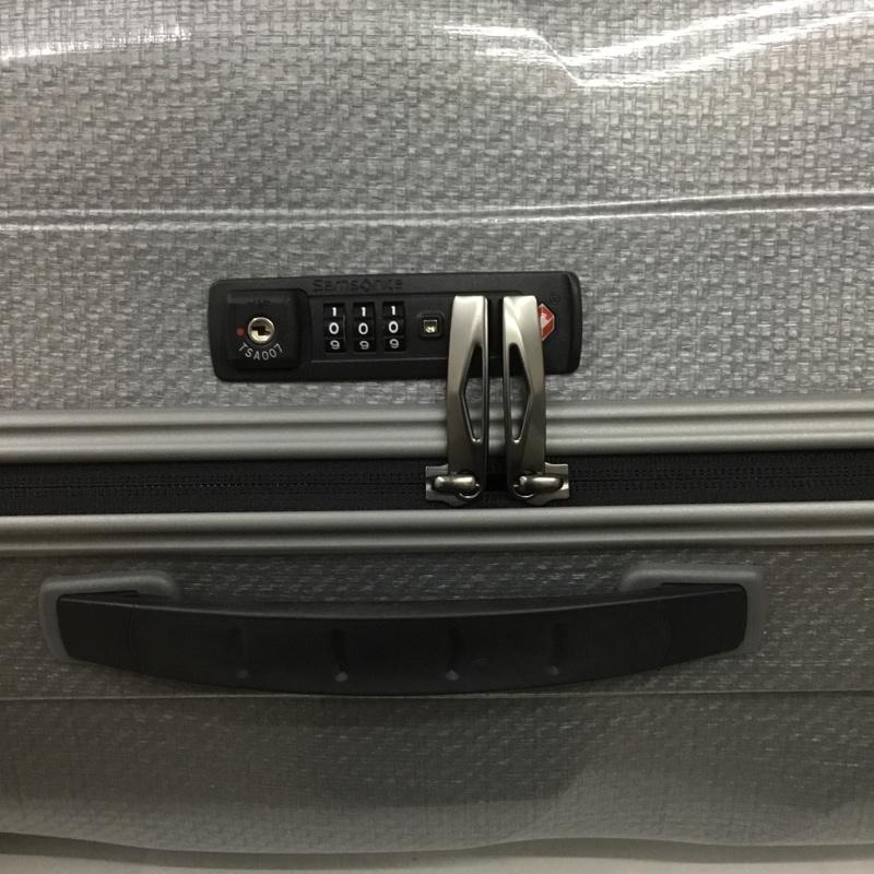 サムソナイト Samsonite スーツケース、トランク スーツケース、トランク V22 25304 94L SPINNER75 キャリーケース ロゴ、文字 灰 / グレー / メンズ USED 古着 中古 10132725