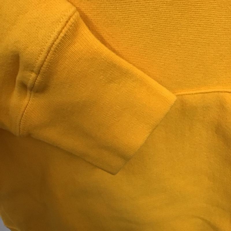 マスターピースサウンド MASTERPIECESOUND パーカー 長袖 Champion XL プリント 黄 / イエロー / メンズ USED 古着 中古 10106413