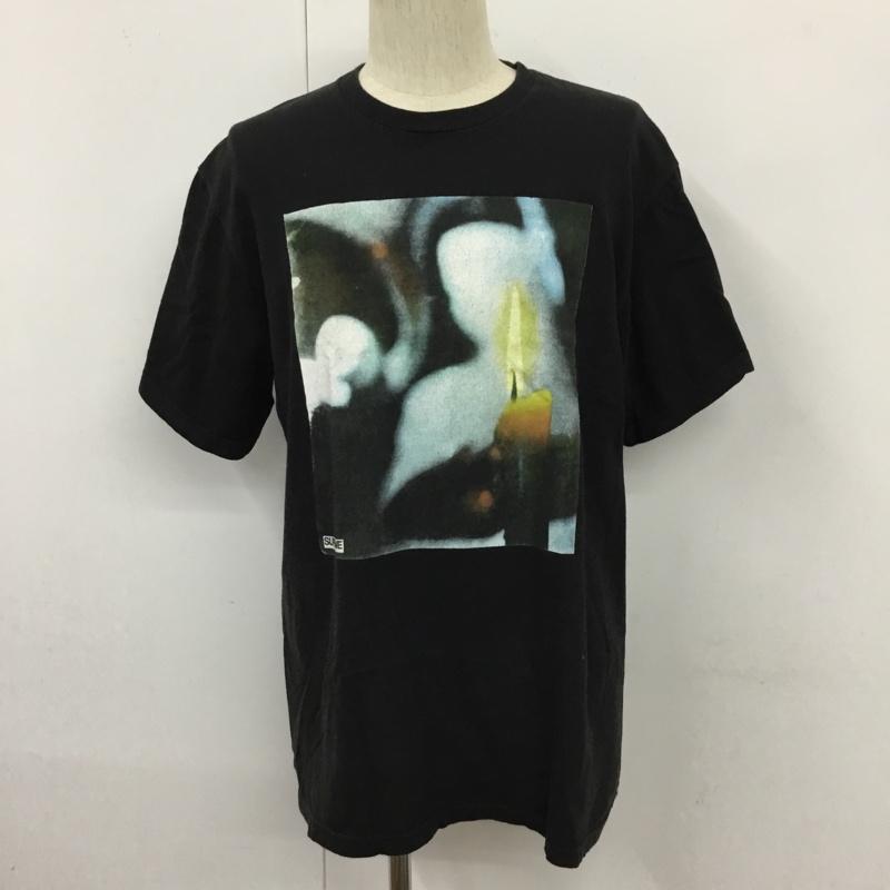 シュプリーム Supreme Tシャツ 半袖 17AW CandleTee キャンドル Tシャツ ロウソク マリア 半袖カットソー M プリント 黒 / ブラック /  メンズ USED 古着 中古 10109981