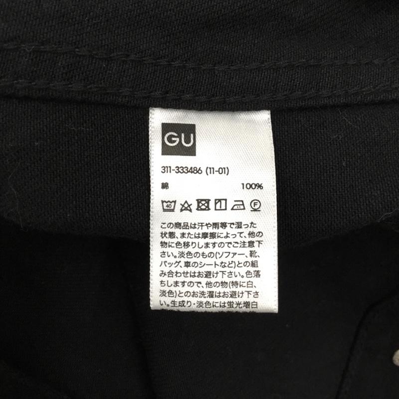 ジーユー GU ジャケット、上着 ジャケット、ブレザー 311-333486 デニムジャケット Gジャン アウター カジュアルジャケット ミハラヤスヒロ M 無地 黒 / ブラック / メンズ USED 古着 中古 10111310