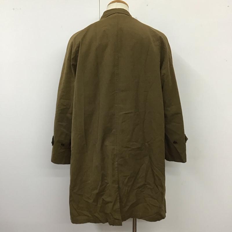 ロンドンフォグ LONDONFOG コート コート一般 ライナー付き ステンカラーコート 40 40 無地 茶 / ブラウン / メンズ USED 古着 中古 10119790