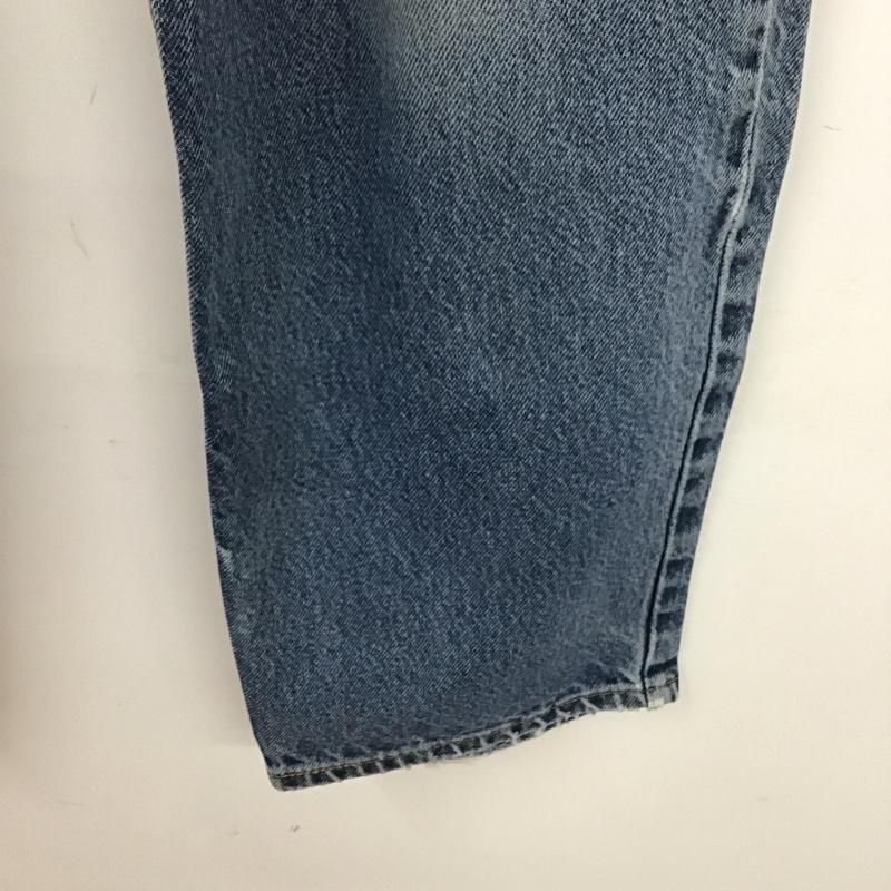 リーバイストラウスアンドコー Levi Strauss & co. パンツ デニム、ジーンズ デニムパンツ ワイドパンツ カジュアルパンツ 34 無地 インディゴ / インディゴ / メンズ USED 古着 中古 10131000