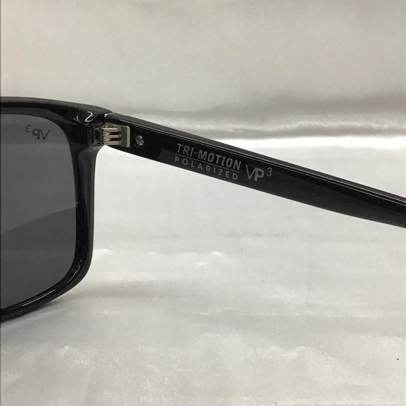 ボンジッパー VONZIPPER めがね・サングラス サングラス VP3 TRI-MOTION CASTAWAY ロゴ、文字 黒 / ブラック / メンズ USED 古着 中古 10115451