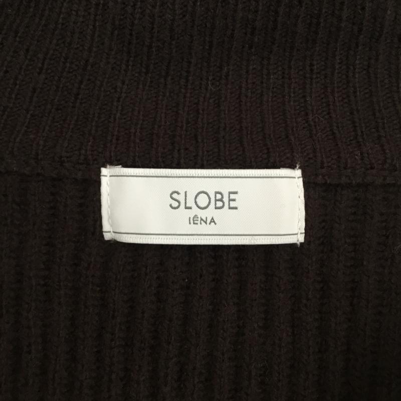 スローブイエナ SLOBE IENA カーディガン 長袖 FREE 無地 茶 / ブラウン / レディース USED 古着 中古 10138997