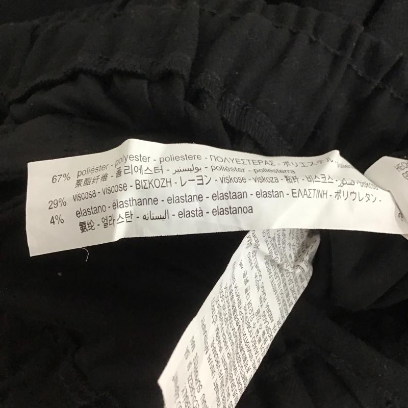 ザラ ZARA パンツ ワークパンツ、ペインターパンツ ワイドパンツ カジュアルパンツ ワークパンツ M 無地 黒 / ブラック / メンズ USED 古着 中古 10141969