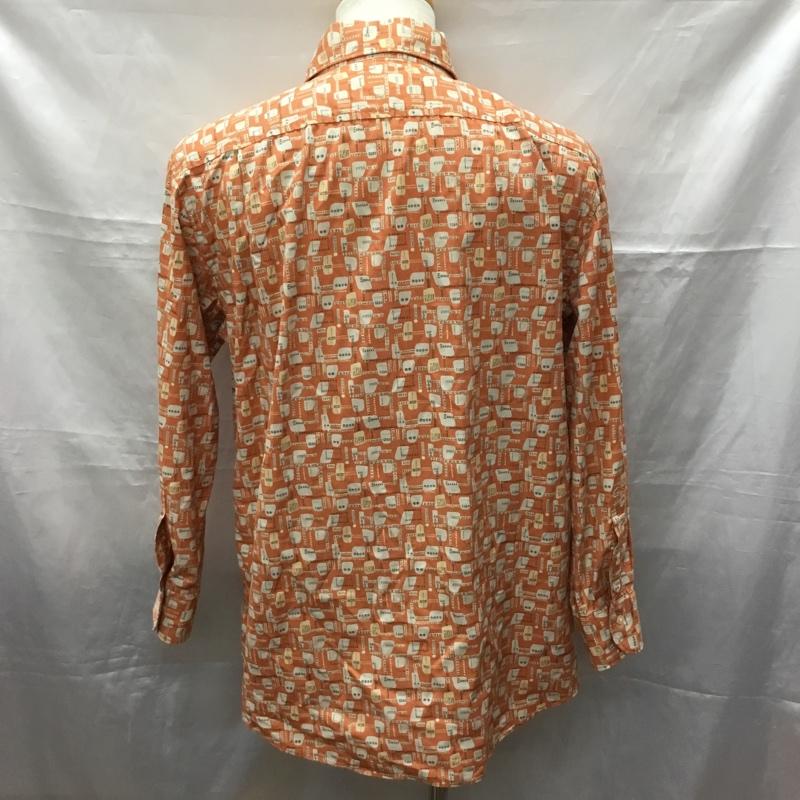 23区オム 23区HOMME シャツ、ブラウス 長袖 長袖シャツ カラーシャツ 長袖カットソー プリントシャツ プリント マルチカラー / マルチカラー / メンズ USED 古着 中古 10113554