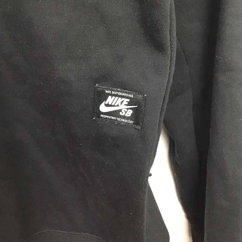 ナイキ NIKE パーカー 長袖 aq9566-011 長袖パーカー プルオーバーパーカー スウェットパーカー XL ロゴ、文字 黒 / ブラック / メンズ USED 古着 中古 10130642