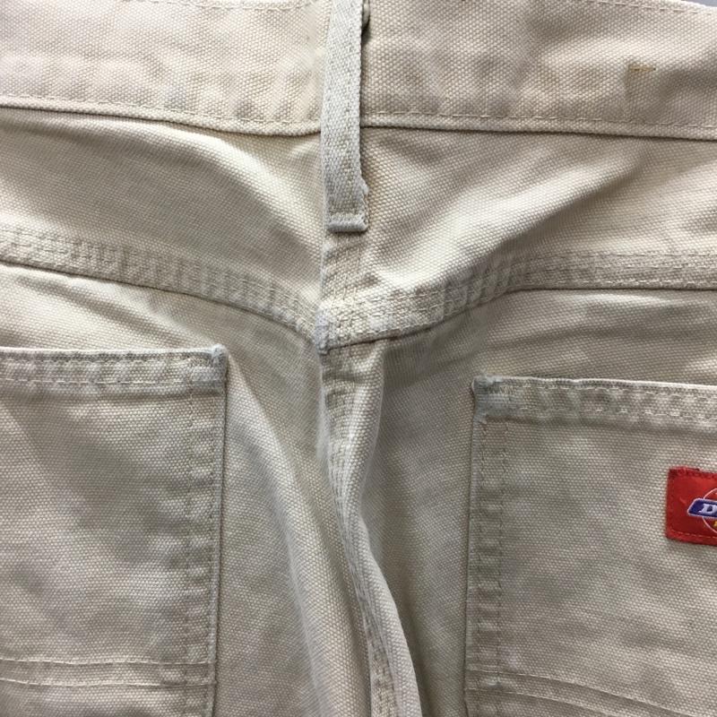 ディッキーズ Dickies パンツ ワークパンツ、ペインターパンツ ワークパンツ ワイドパンツ カジュアルパンツ 30インチ 無地 ベージュ / ベージュ /  メンズ USED 古着 中古 10122340