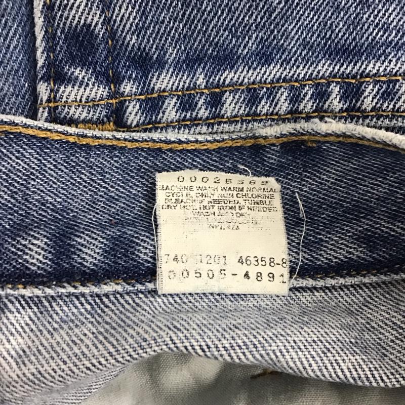 リーバイス Levi s パンツ デニム、ジーンズ 2001年製 コロンビア製 40インチ 無地 インディゴ / インディゴ /  メンズ USED 古着 中古 10123504