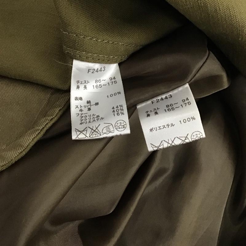 フレッドペリー FRED PERRY コート コート一般 f2443 モッズコート S 無地 カーキ / カーキ / メンズ USED 古着 中古 10123496
