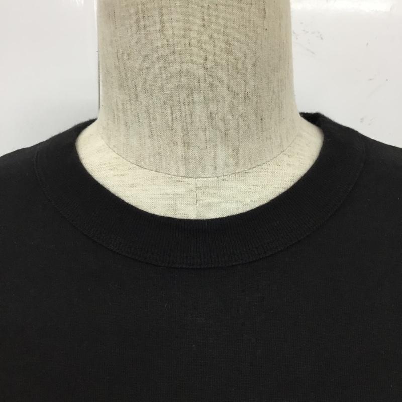 ハイスタンダード HIGH!STANDARD Tシャツ 半袖 半袖カットソー 無地Tシャツ クルーネックカットソー S 無地 黒 / ブラック /  メンズ USED 古着 中古 10110049