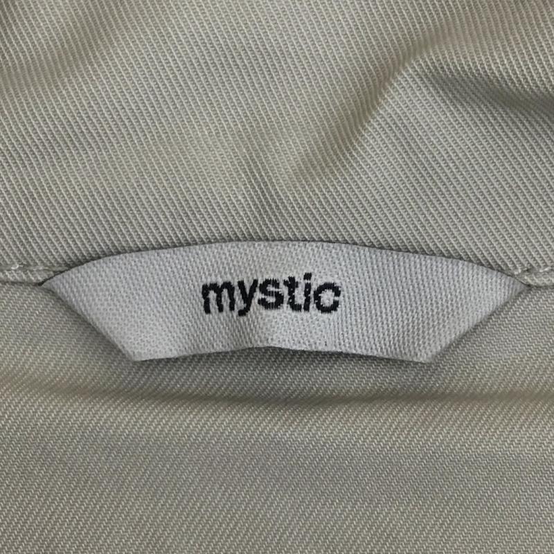 ミスティック mystic コート トレンチコート 2 無地 ベージュ / ベージュ / レディース USED 古着 中古 10137456