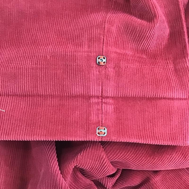 ブルックスブラザーズ BROOKS BROTHERS ボトムス ボトムス コーデュロイパンツ W33 33インチ 無地 えんじ / ワインレッド / メンズ USED 古着 中古 10111211