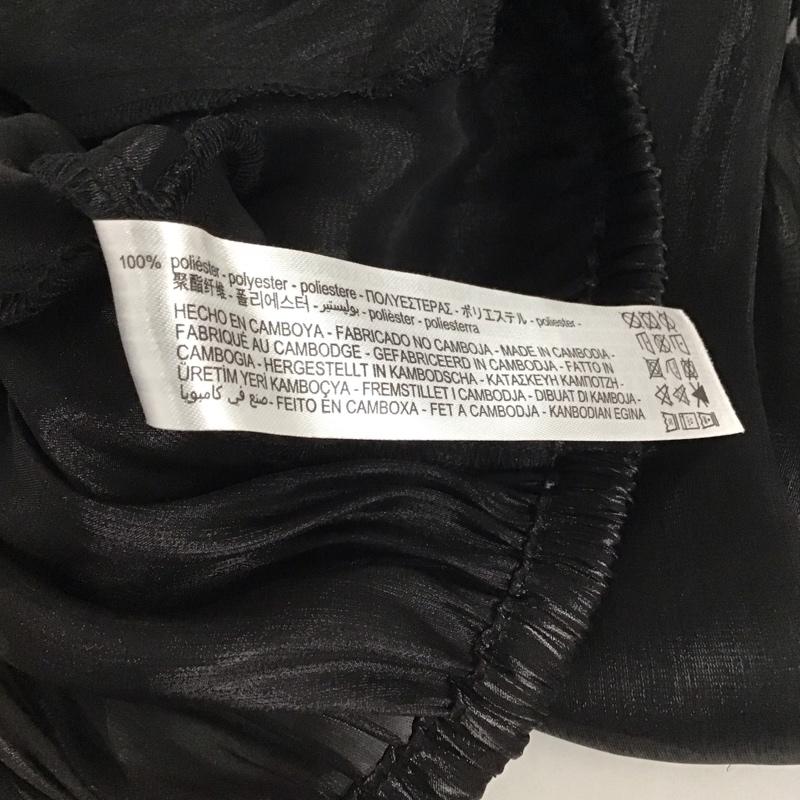 ザラ ZARA ジャケット、上着 ジャンパー、ブルゾン 4968/024/800 シアーブルゾン XL 無地 黒 / ブラック / レディース USED 古着 中古 10138019