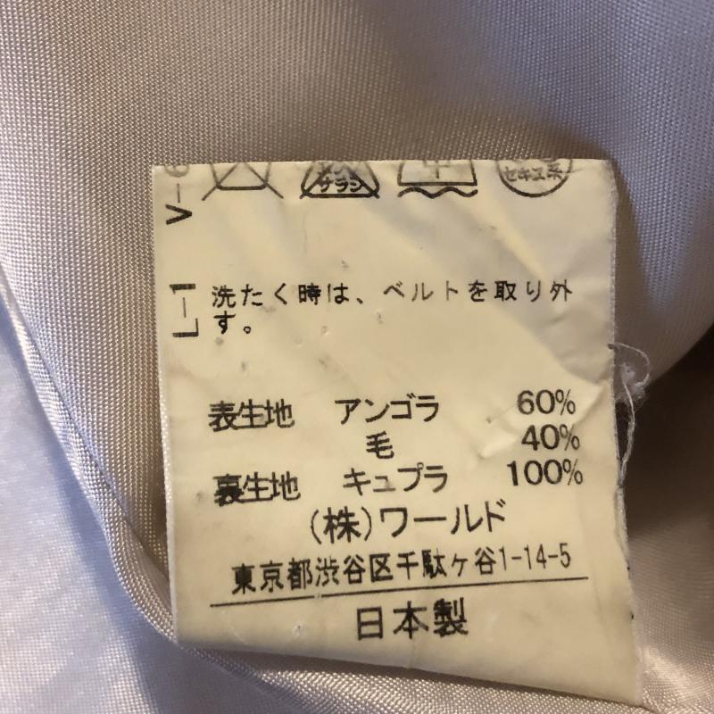 ボイスメール VOICEMAIL コート コート一般 アンゴラ ステンカラーコート ビジネス 38 無地 ベージュ / ベージュ / レディース USED 古着 中古 10029284