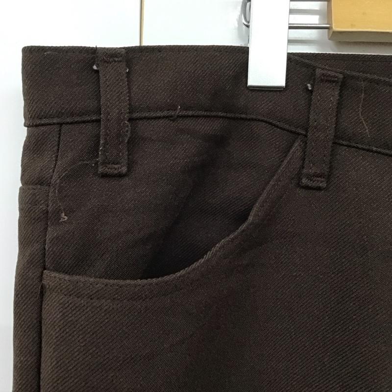 リーバイス Levi s パンツ ワークパンツ、ペインターパンツ ワークパンツ ワイドパンツ カジュアルパンツ 無地 茶 / ブラウン /  メンズ USED 古着 中古 10126439