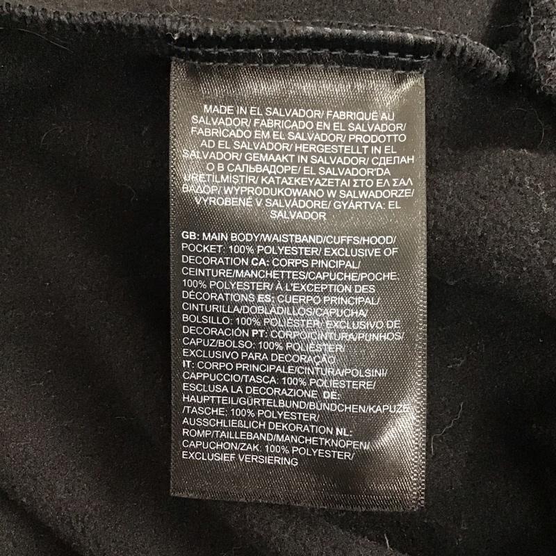 ザノースフェイス THE NORTH FACE パーカー 長袖 長袖パーカー フード付きパーカー プリントスウェット トレーナー L ロゴ、文字 黒 / ブラック /  メンズ USED 古着 中古 10119965