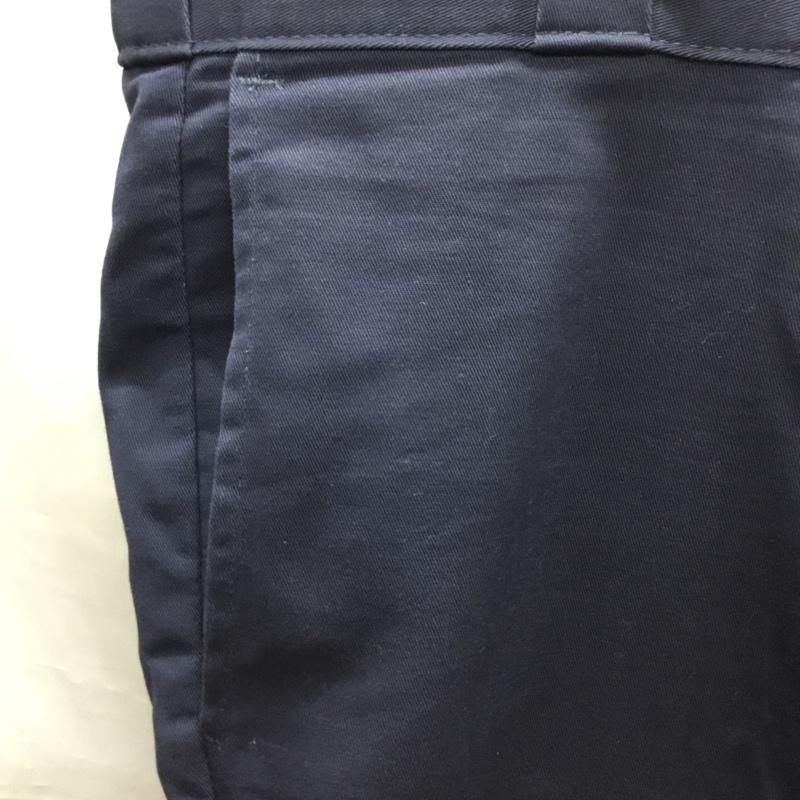 ディッキーズ Dickies パンツ ワークパンツ、ペインターパンツ ワークパンツ ワイドパンツ カジュアルパンツ 38 無地 紺 / ネイビー /  メンズ USED 古着 中古 10122241