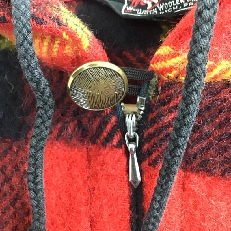 ウールリッチ WOOLRICH パーカー 長袖 長袖パーカー プルオーバーパーカー 50s M チェック マルチカラー / マルチカラー / メンズ USED 古着 中古 10134083