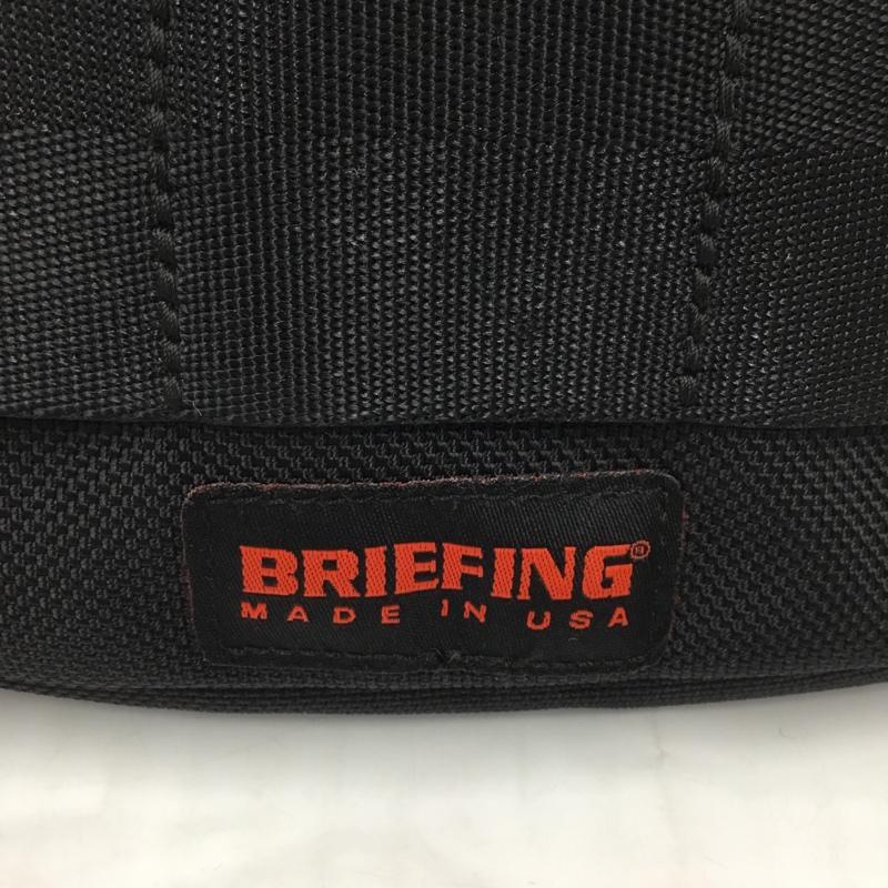 ブリーフィング BRIEFING ウエストバッグ ウエストバッグ ショルダーバッグ ロゴ、文字 黒 / ブラック / メンズ USED 古着 中古 10106037
