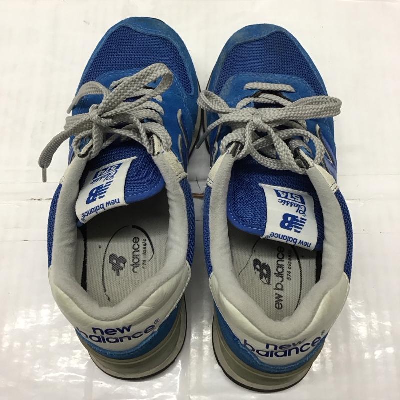 ニューバランス New Balance スニーカー スニーカー ML574VTR 24.5cm 24.5cm ロゴ、文字 青 / ブルー / レディース USED 古着 中古 10116062
