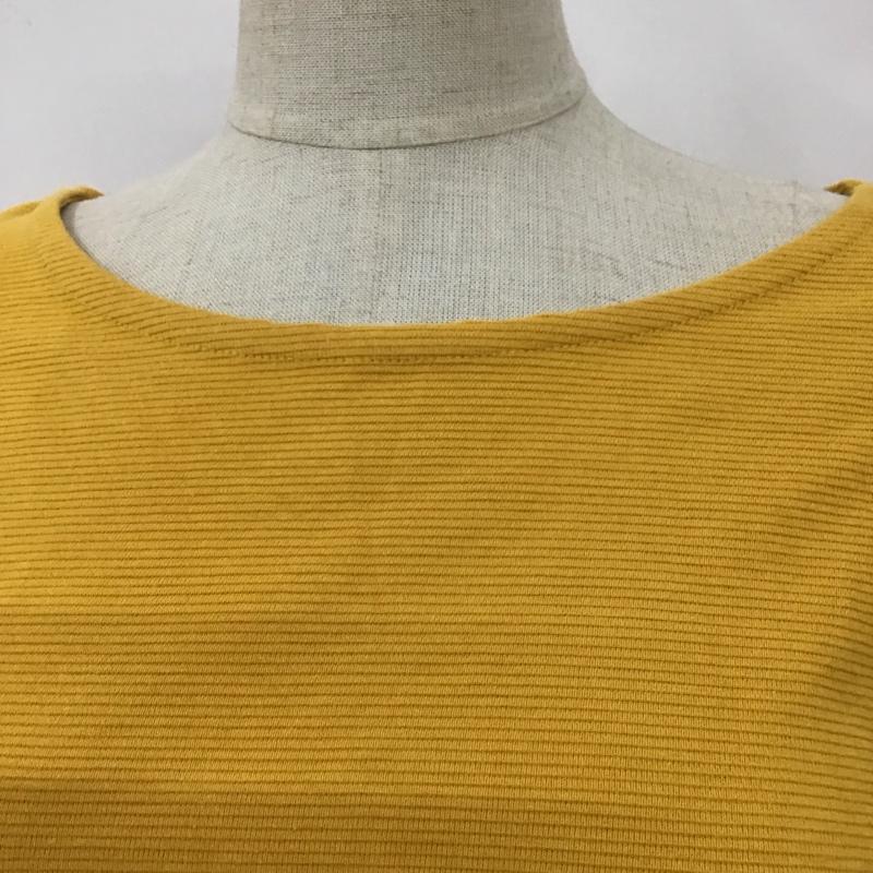 ローリーズファーム LOWRYS FARM カットソー 半袖 M 無地 黄 / イエロー /  レディース USED 古着 中古 10114005