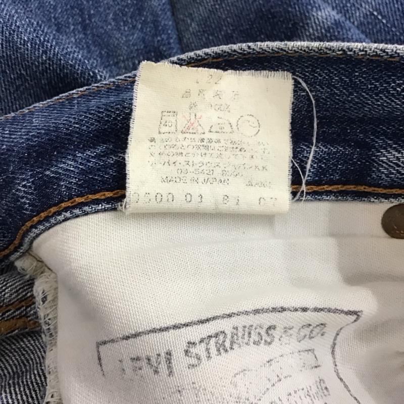 リーバイス Levi s パンツ デニム、ジーンズ デニムパンツ ワイドパンツ カジュアルパンツ 31インチ 無地 インディゴ / インディゴ / メンズ USED 古着 中古 10148375