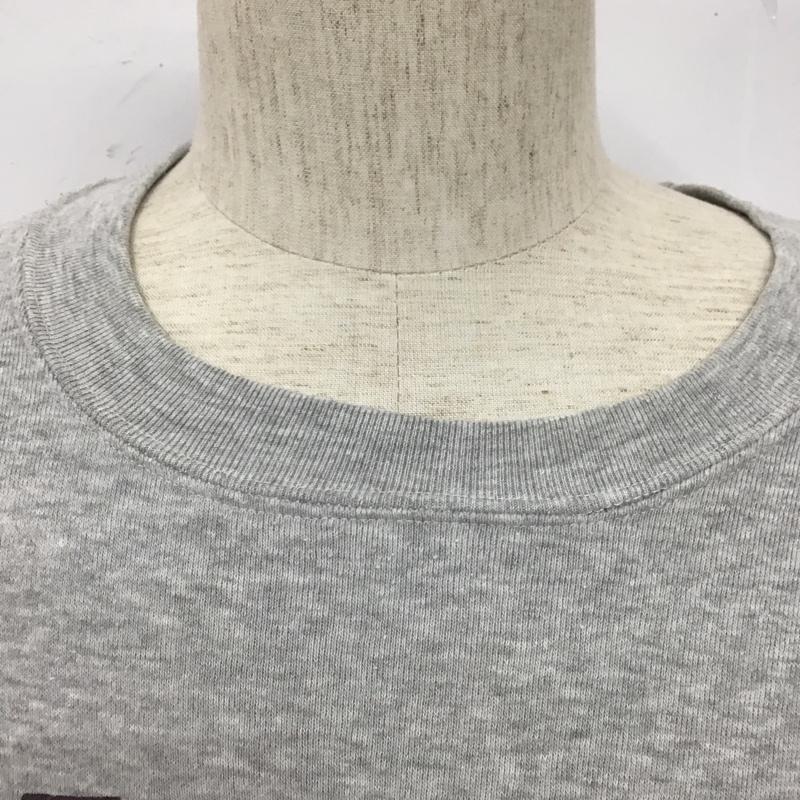ナイキ NIKE トレーナー 長袖 長袖トレーナー プリントスウェット スポーツウェア 古着 90s ロゴ、文字 灰 / グレー / メンズ USED 古着 中古 10105558