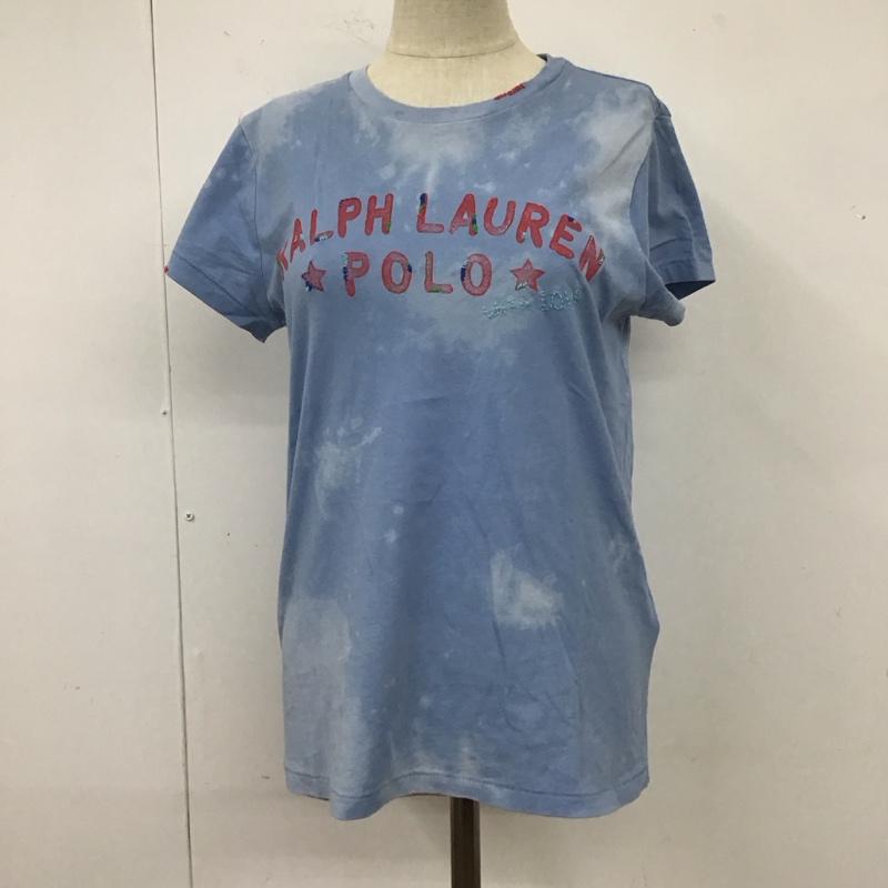 ポロラルフローレン POLO RALPH LAUREN Tシャツ 半袖 半袖カットソー プリントTシャツ クルーネックカットソー XS ロゴ、文字 マルチカラー / マルチカラー / レディース USED 古着 中古 10112198