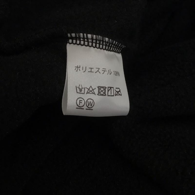 アヘヘ Ahe hee カーディガン 長袖 フリース Vネック L 無地 黒 / ブラック / メンズ USED 古着 中古 10106778