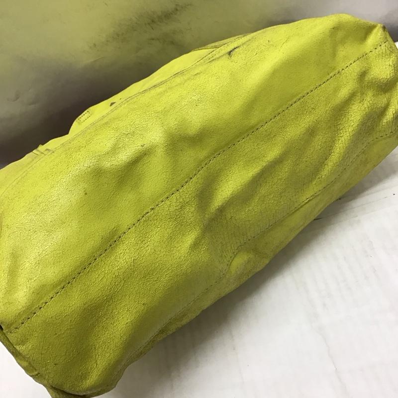 ディーゼル DIESEL トートバッグ トートバッグ ロゴ、文字 黄 / イエロー / レディース USED 古着 中古 10114288