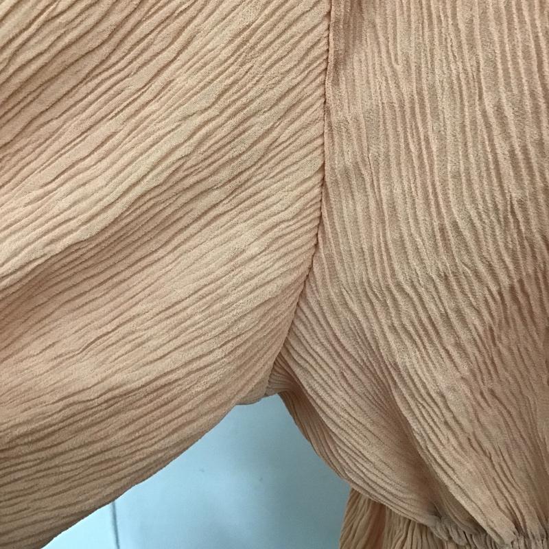 マジェスティックレゴン MAJESTIC LEGON シャツ、ブラウス 半袖 1096038404 ウエストキュっとブラウス シャツカーディガン レース M 無地 桃 / ピンク / レディース USED 古着 中古 10105639